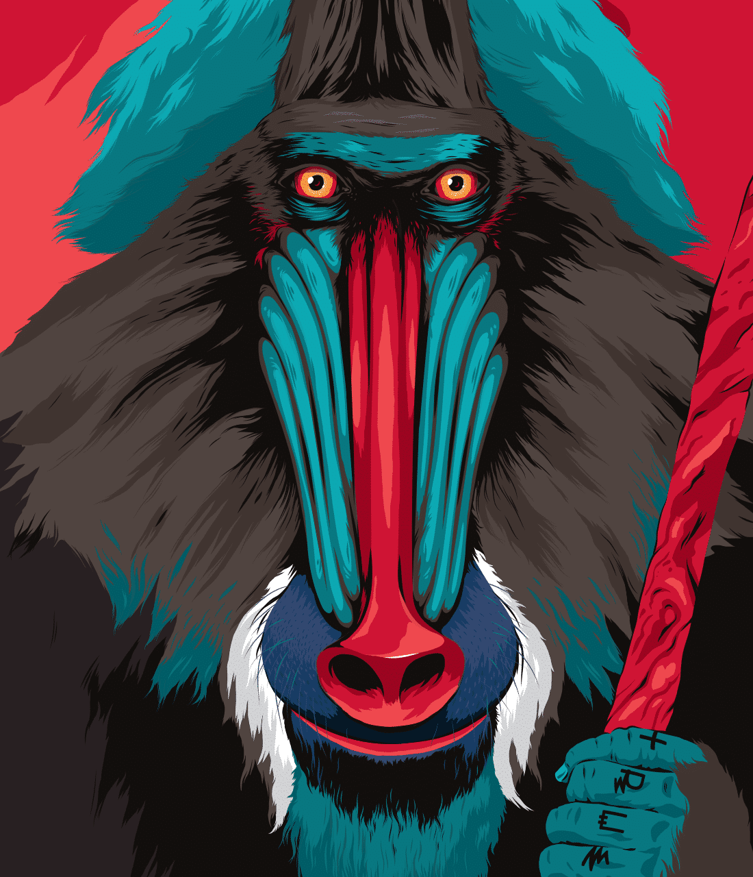 Wizard Monkey 8”